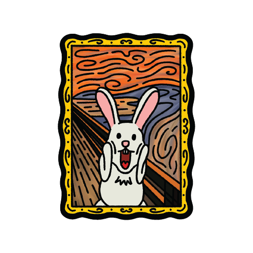 Rabbit in The Scream