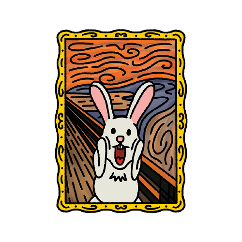 Rabbit in The Scream