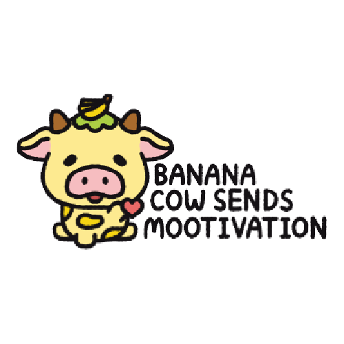 Mootivational Banana Cow