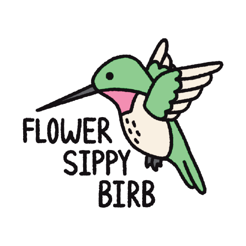 Flower Sippy Birb