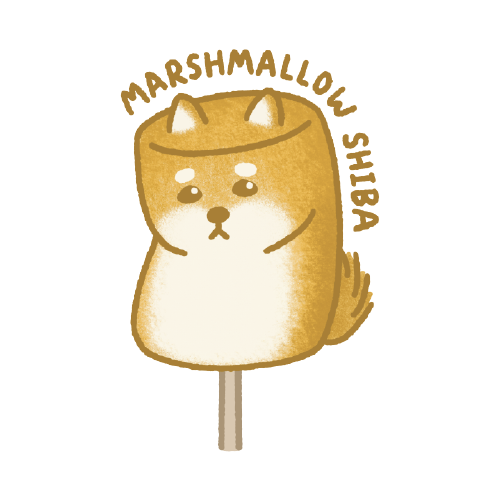 Marshmallow Shiba