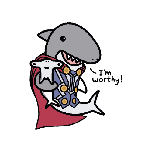 I'm Worthy Shark