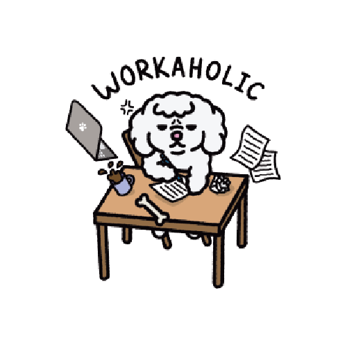 Aggressive Writing Workaholic