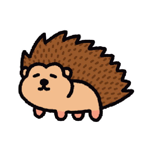 Standing Hedgehog