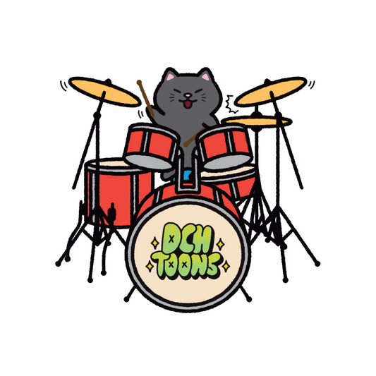 Drummer Cat